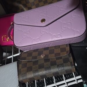 Gucci Lavender Shoulder Bag